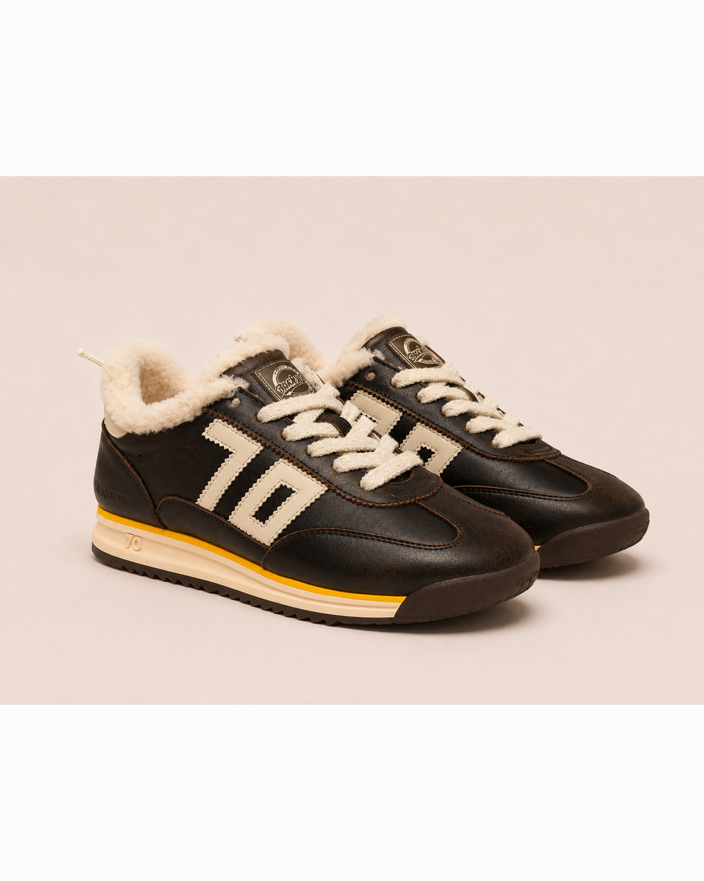 Back70, sneakers Jogger taupe – immagine 2