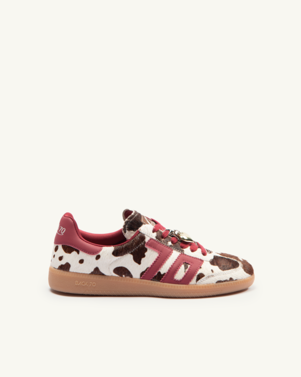 Back70, sneakers Cloud Cow rosse