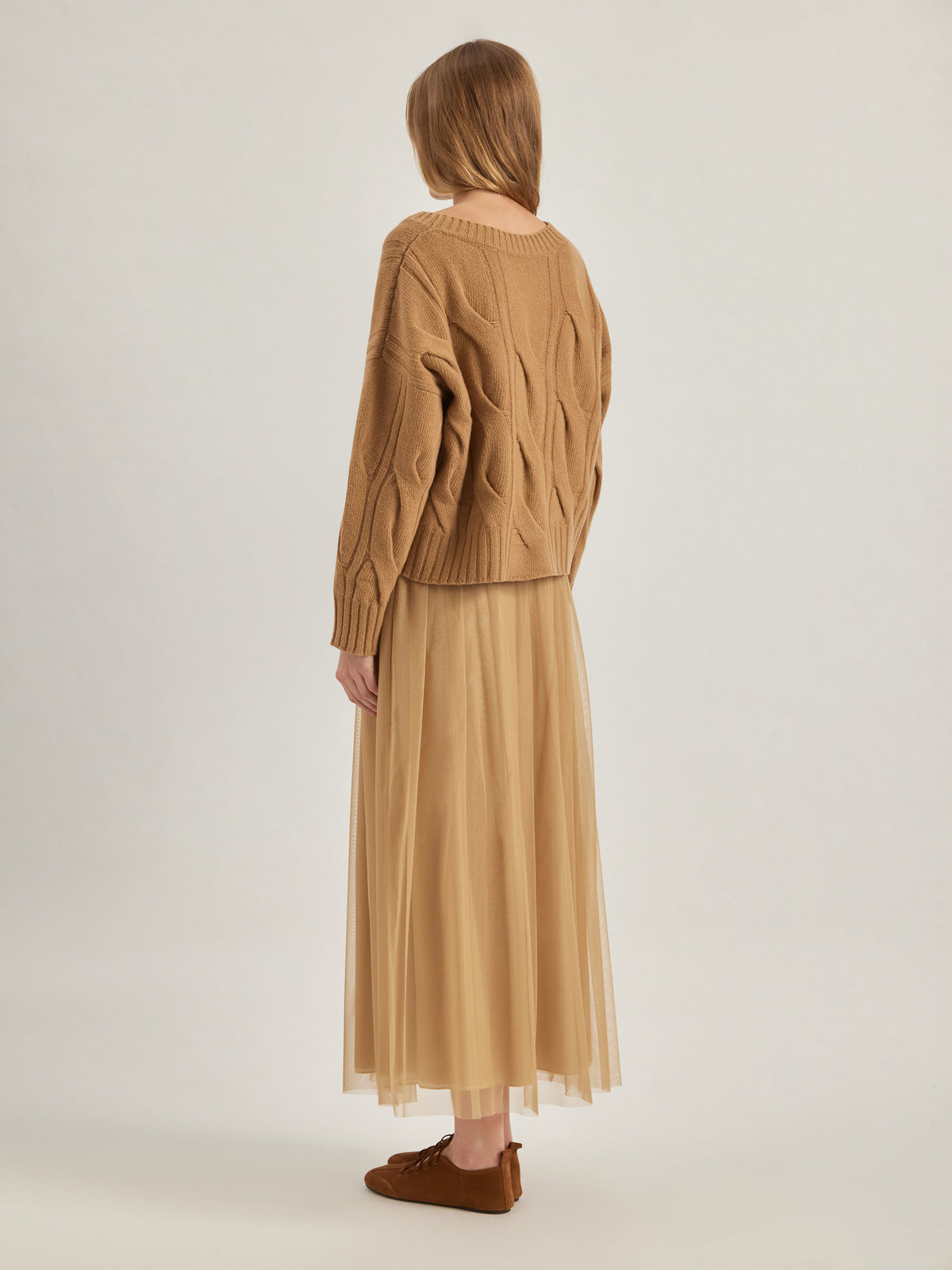 Alpha Studio, maglia a treccia – immagine 4