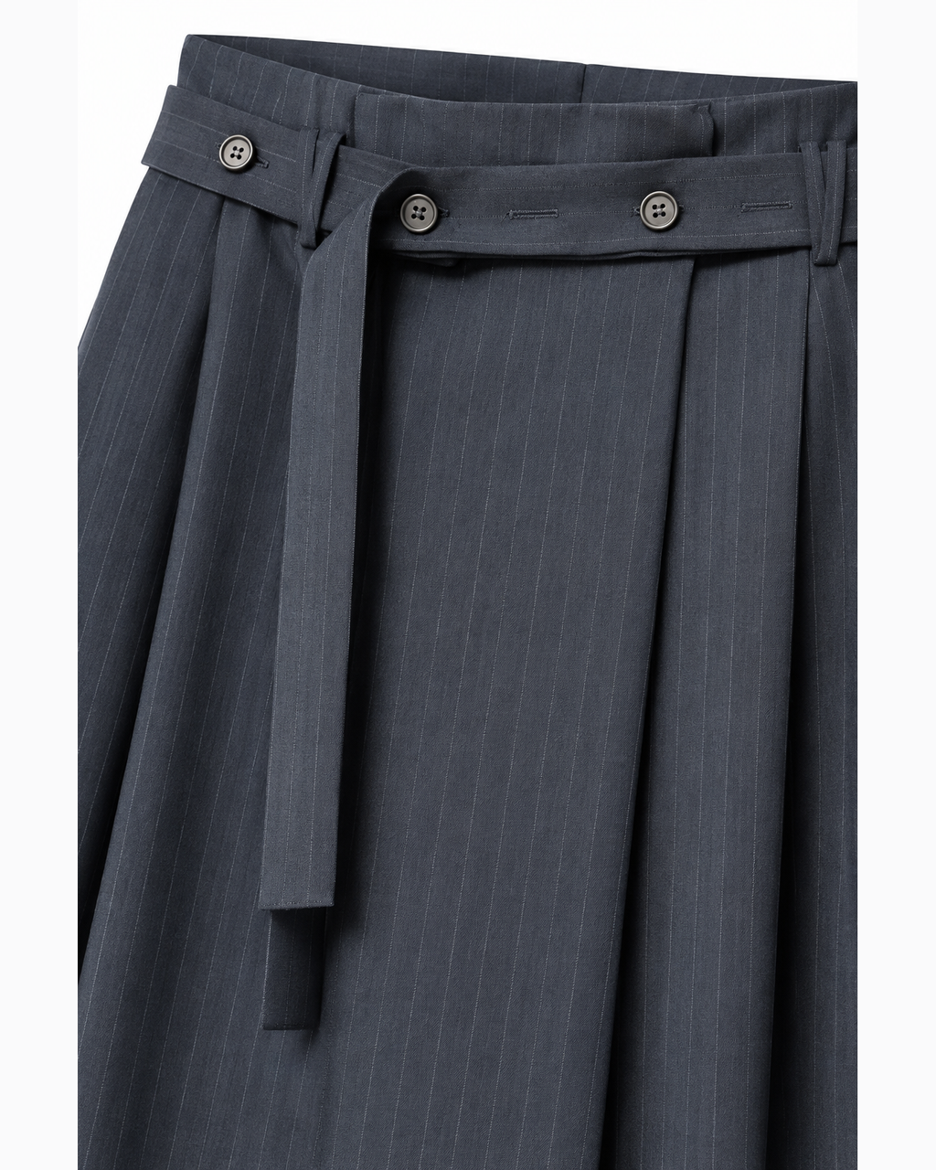 MeiMeiJ, pantalone gessato balloon – immagine 2