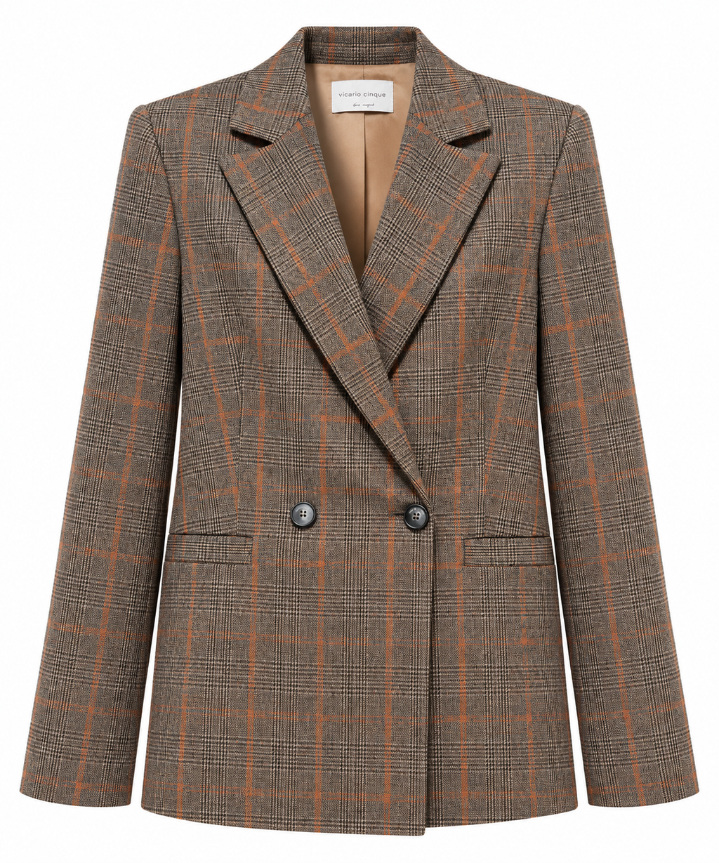 Vicario Cinque, blazer check
