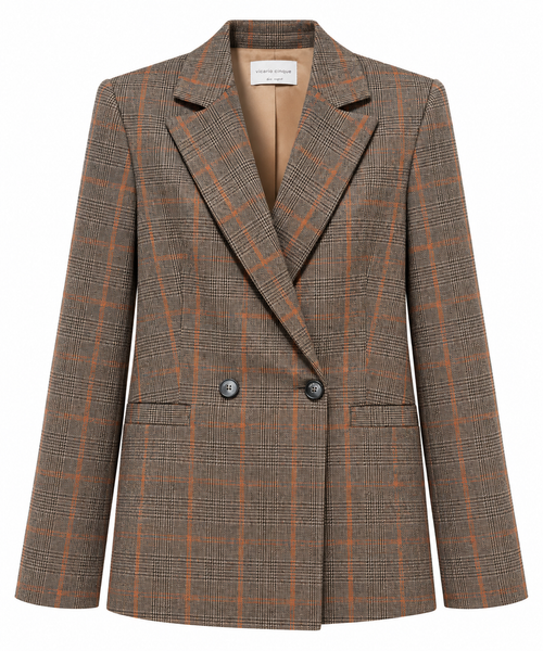 Vicario Cinque, blazer check