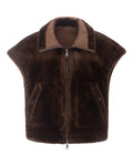 Urbancode, gilet reversibile coffee