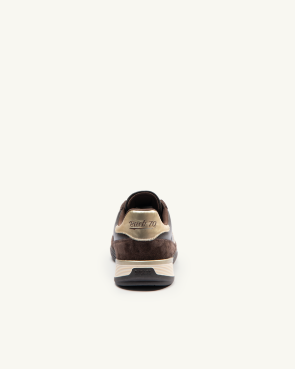 Back70, sneakers Rireball coffee gold – immagine 3
