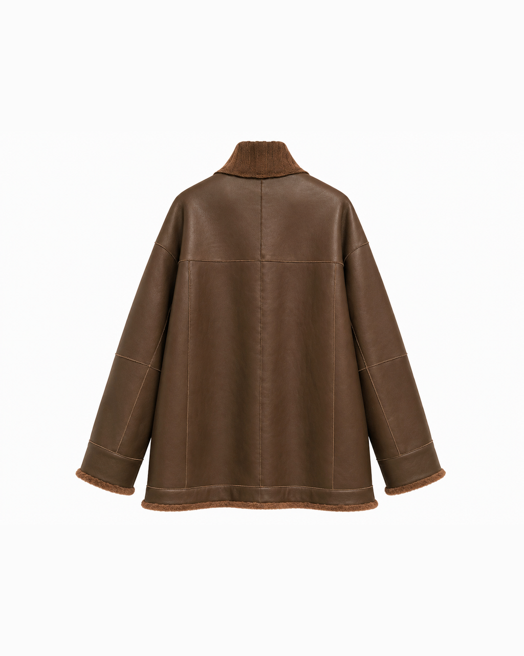 Gimo's, montone shearling reversibile – immagine 4