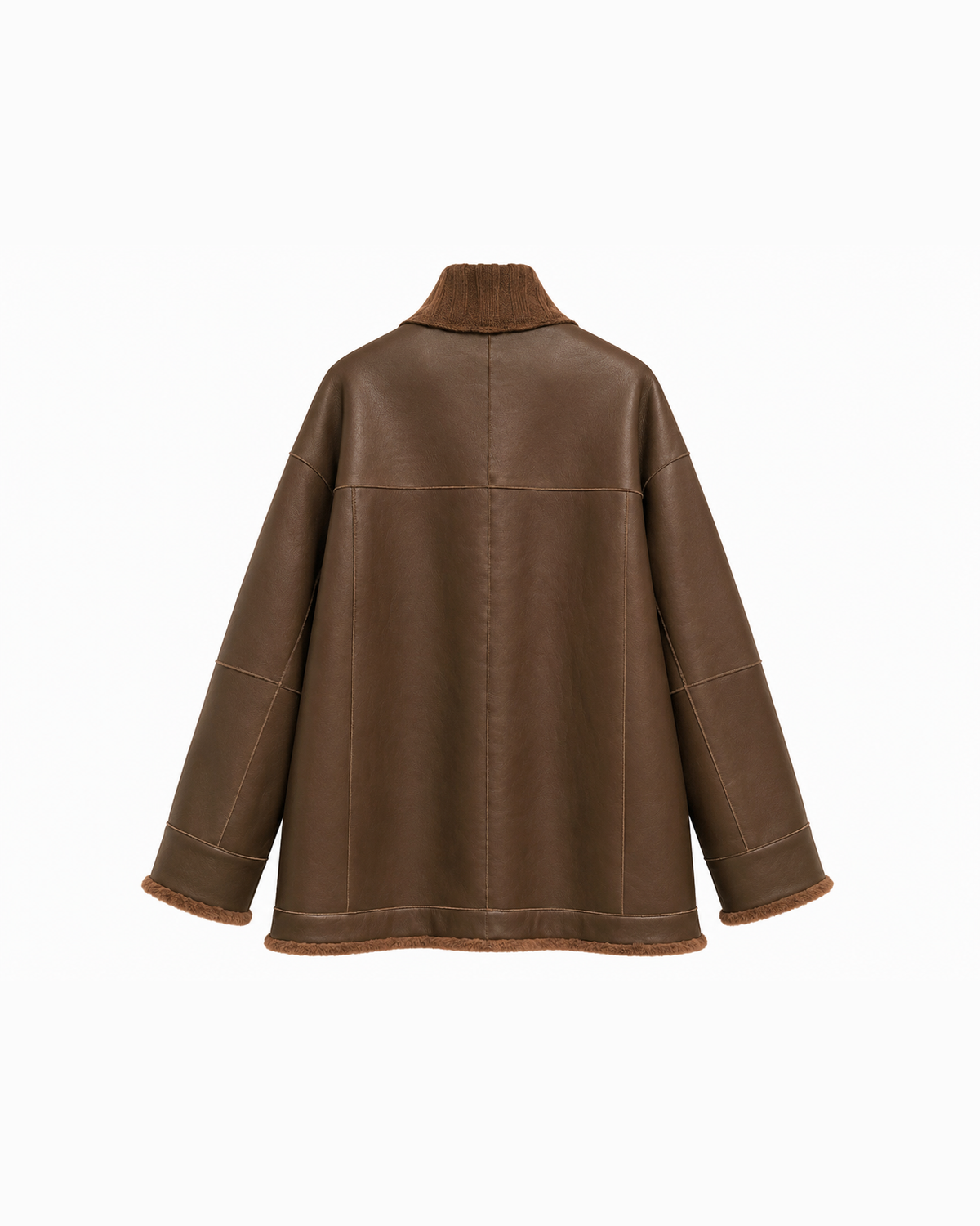 Gimo's, montone shearling reversibile – immagine 4