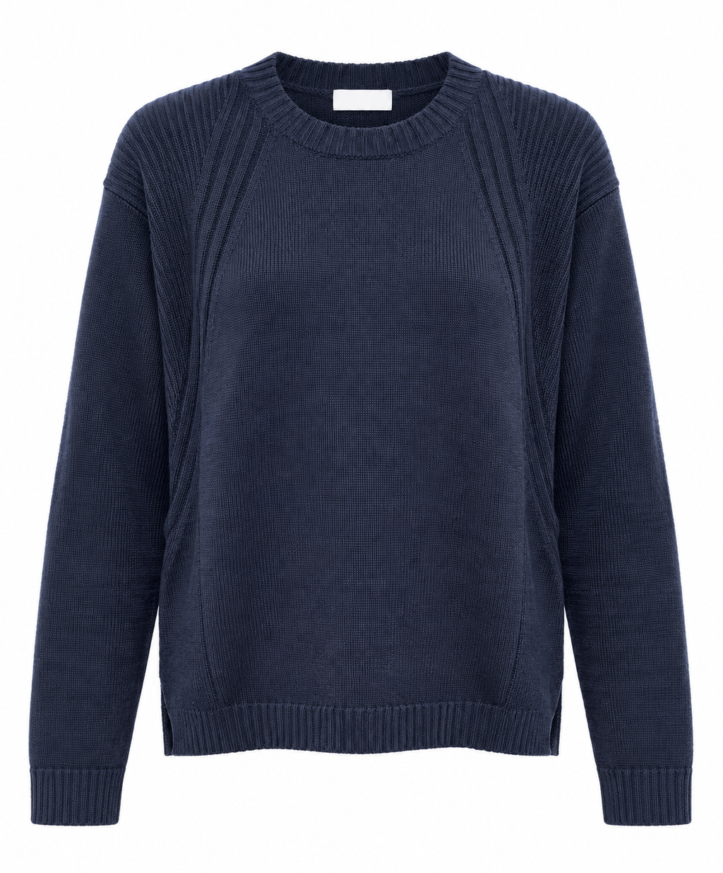 Alpha Studio, girocollo boxy fit