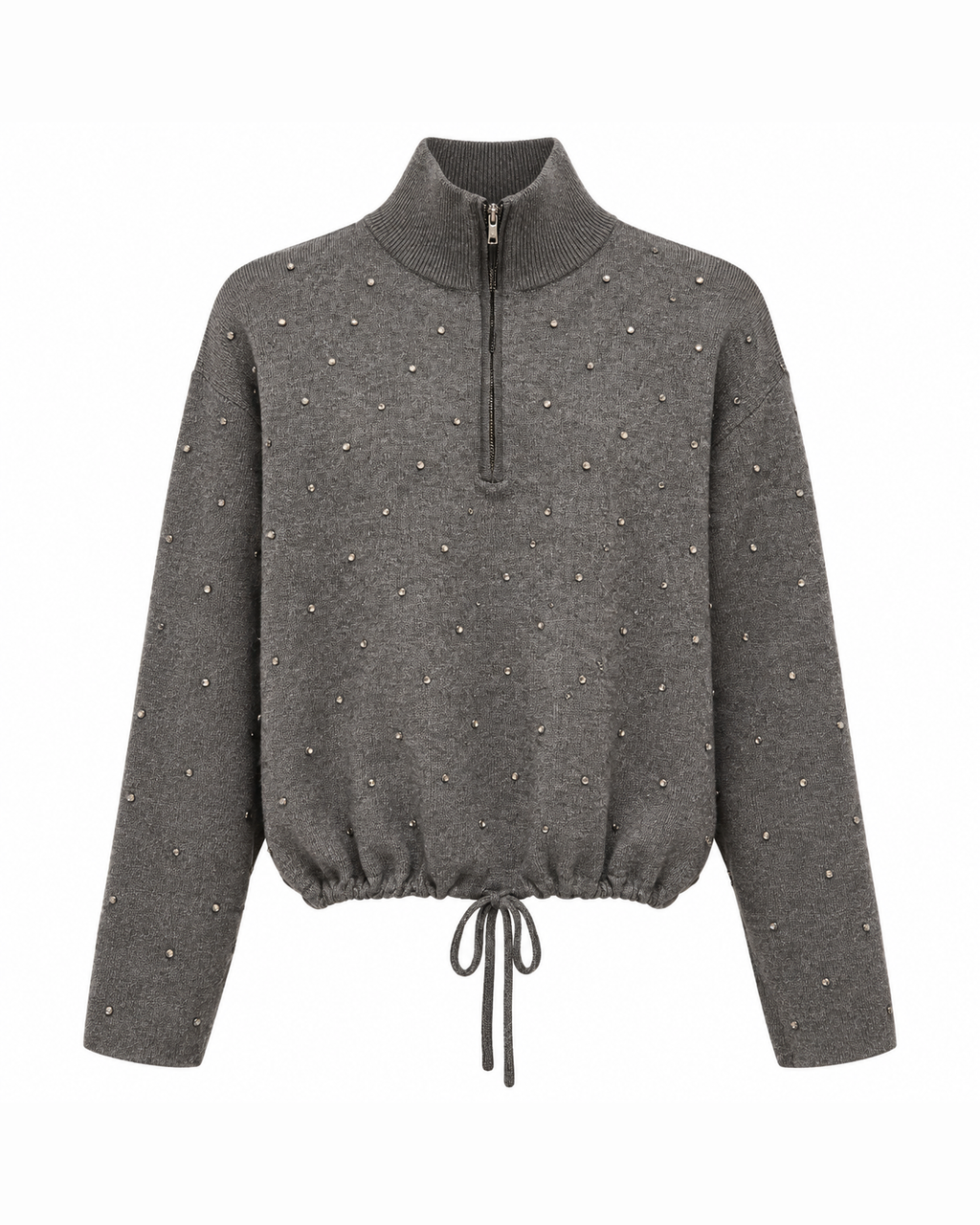 Suncoo, maglia con zip punti luce
