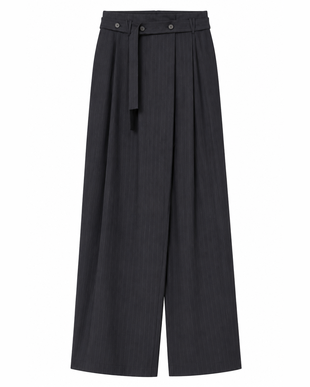 MeiMeiJ, pantalone gessato balloon
