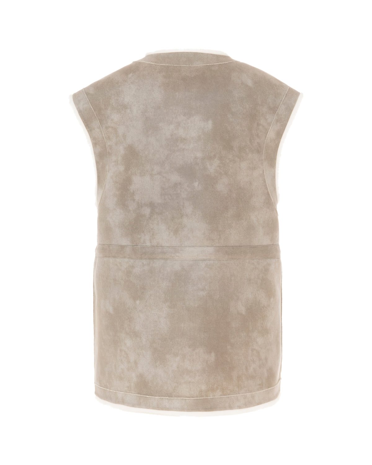 Urbancode, gilet in eco montone reversibile – immagine 4