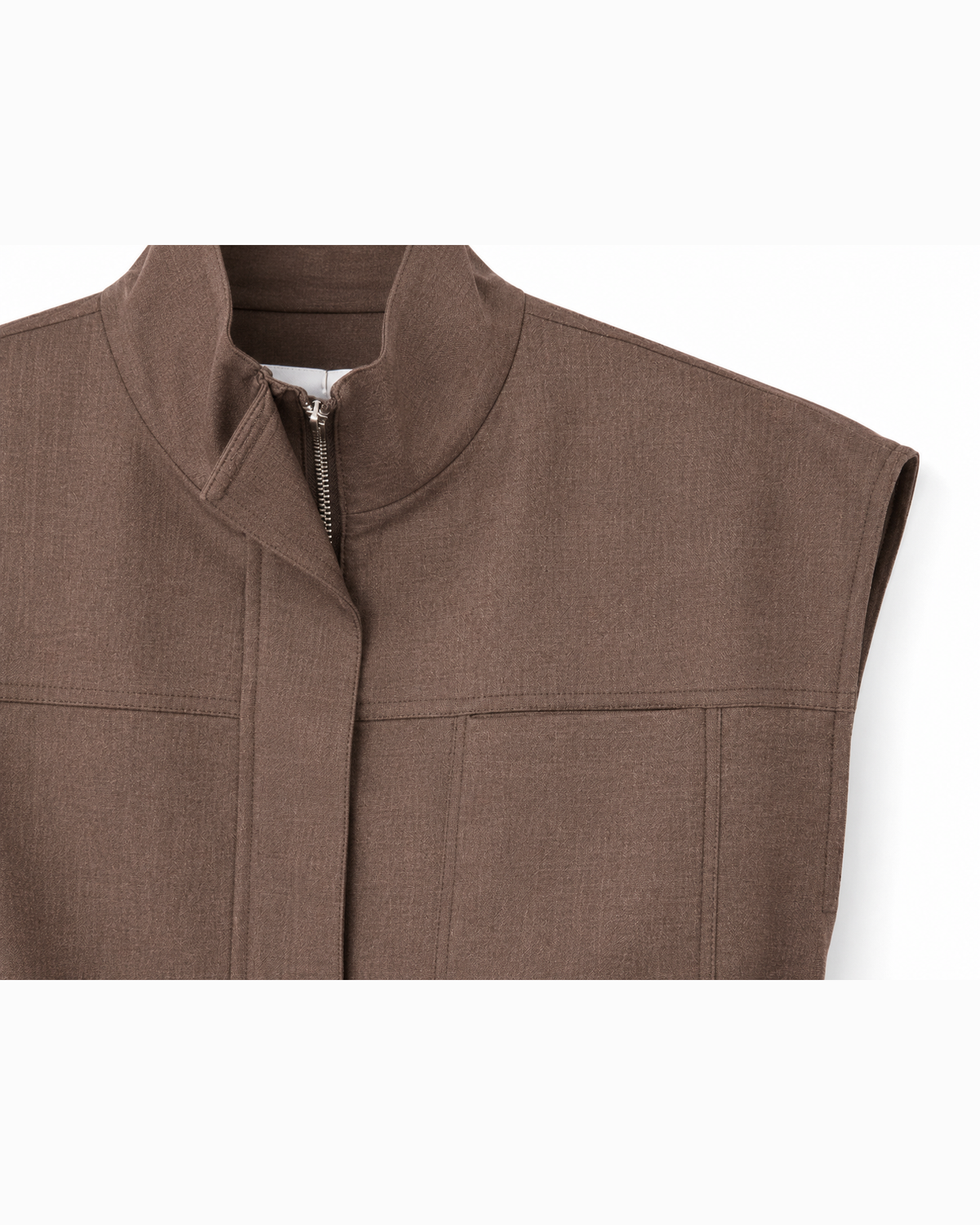 MeiMeiJ, gilet castagna – immagine 2