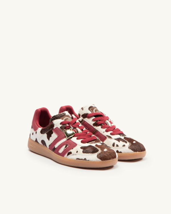 Back70, sneakers Cloud Cow rosse – immagine 2