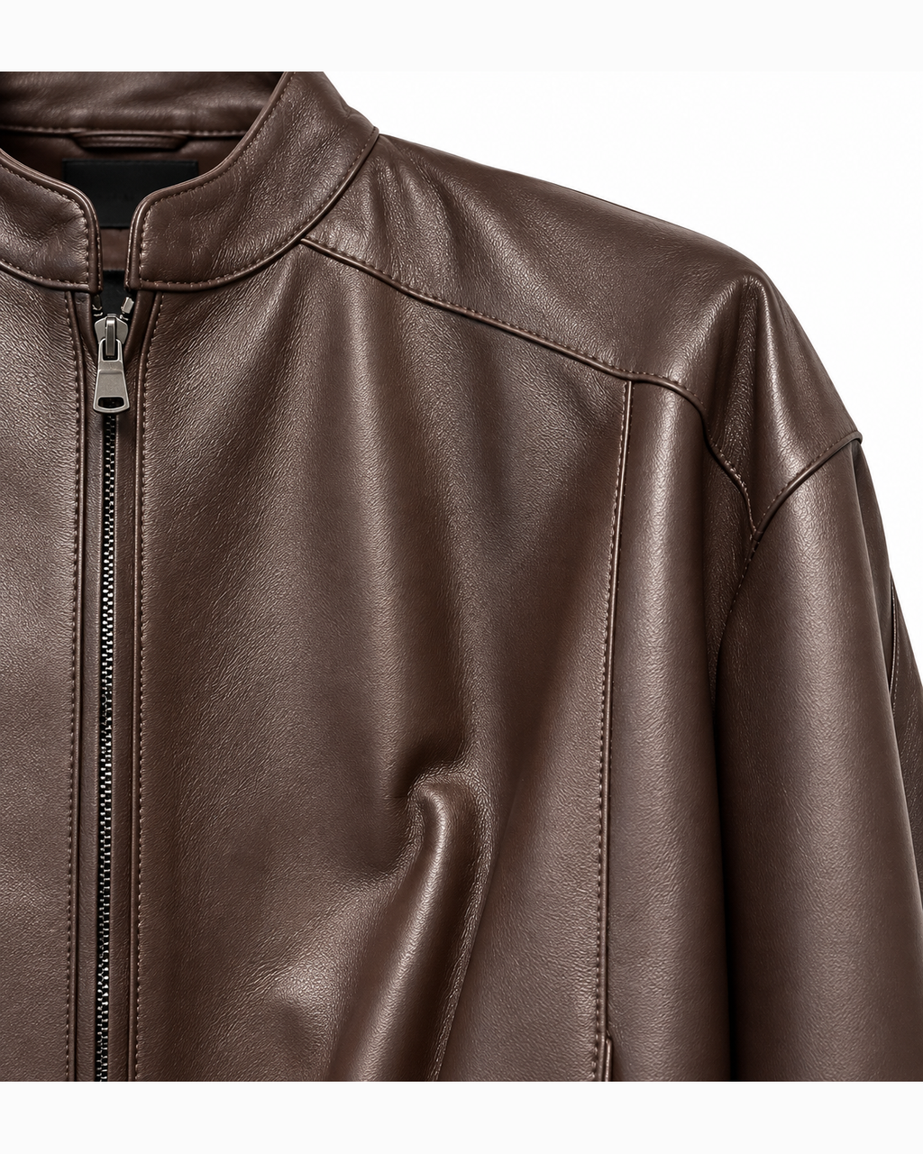 MySkin, bomber in pelle moro – immagine 2