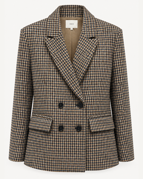Suncoo, blazer pied de poule