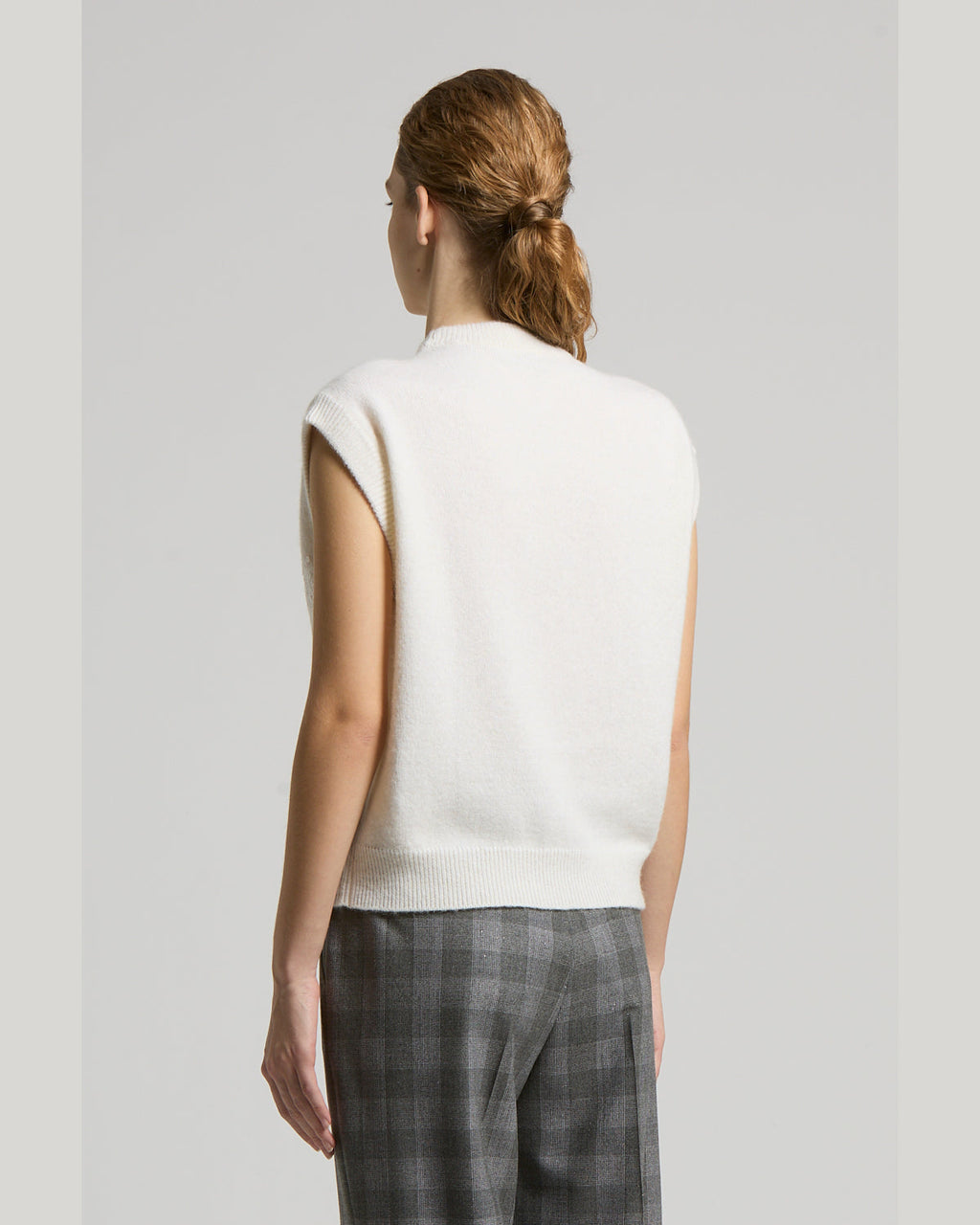 Peserico, gilet in alpaca con paillettes – immagine 2