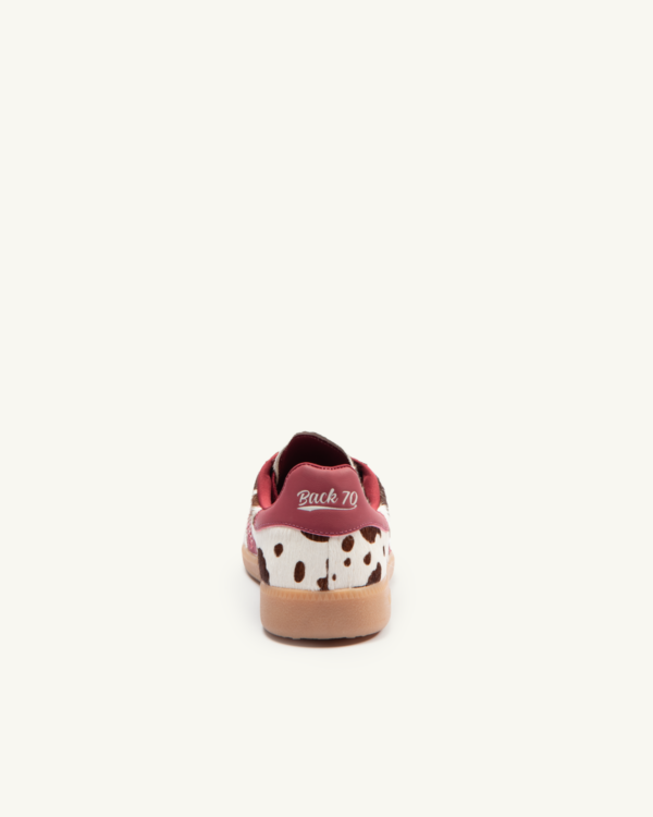 Back70, sneakers Cloud Cow rosse – immagine 3