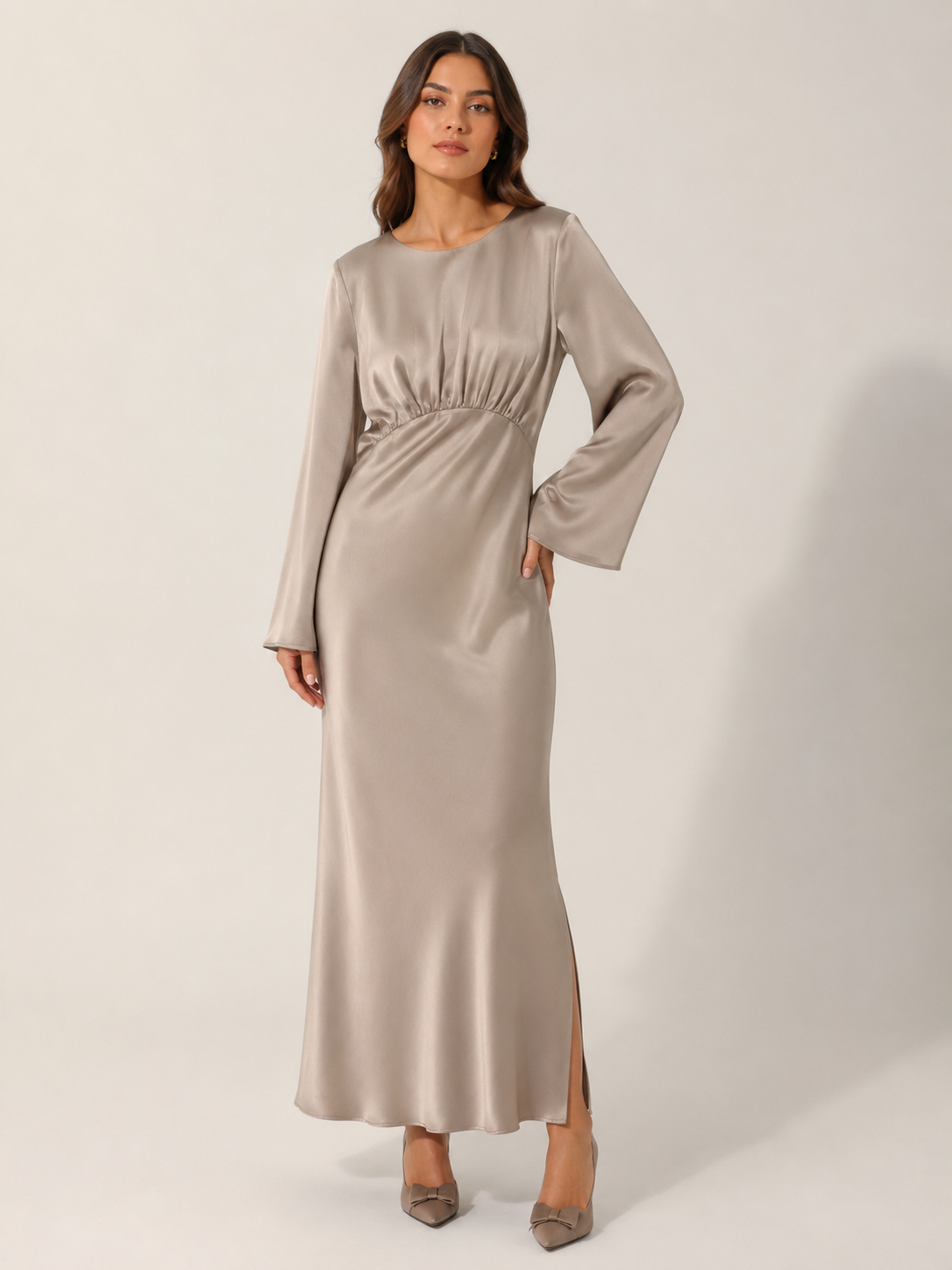 Milva Mi, abito champagne – immagine 3