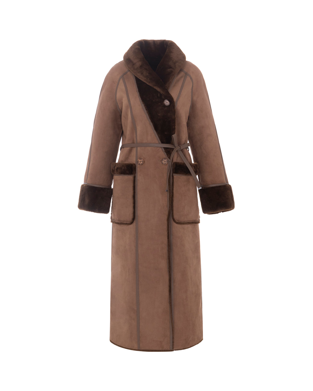 Urbancode, eco montone reversibile coffee – immagine 4