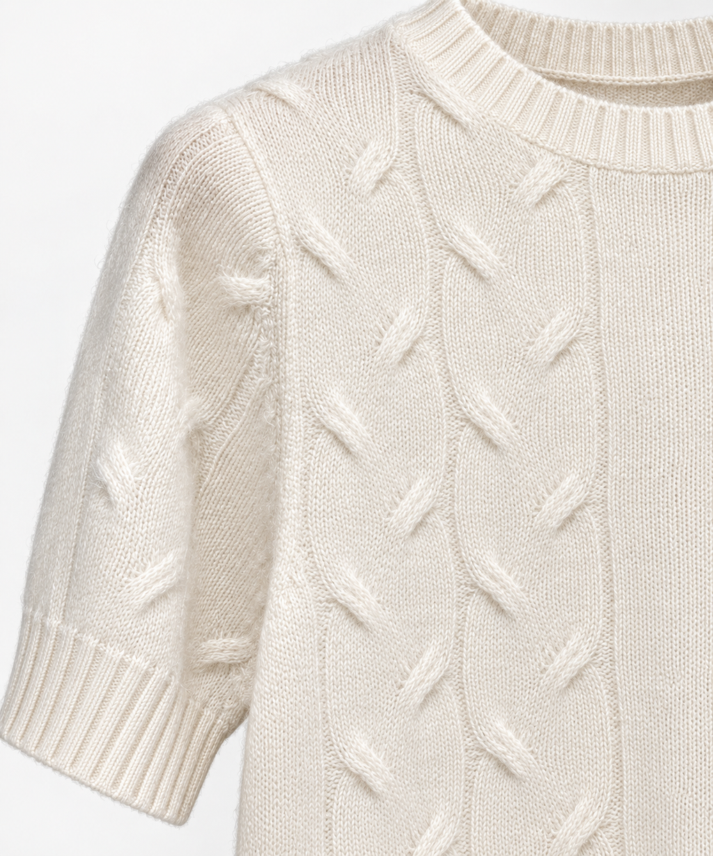 Biarritz 1961, girocollo in cashmere – immagine 3