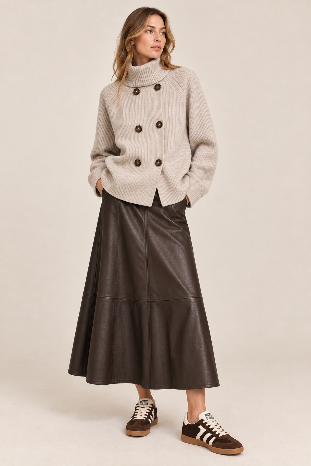 Biarritz 1961, cardigan misto cashmere – immagine 4