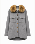 Ava Adore, cappotto grigio