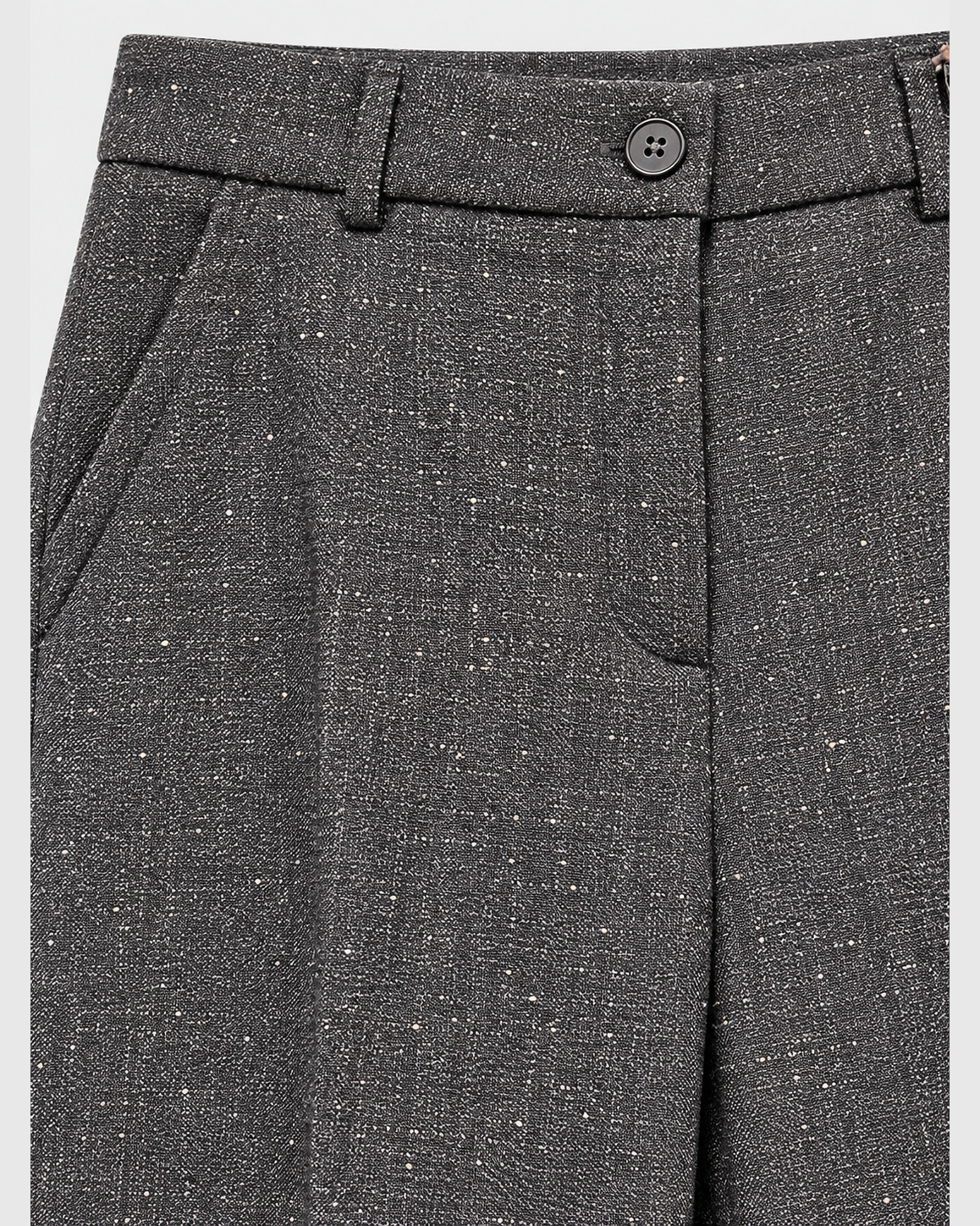 Via Masini 80, pantalone palazzo in tweed – immagine 2