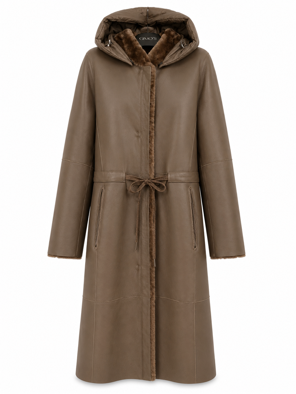 Gimo's, montone shearling reversibile – immagine 3
