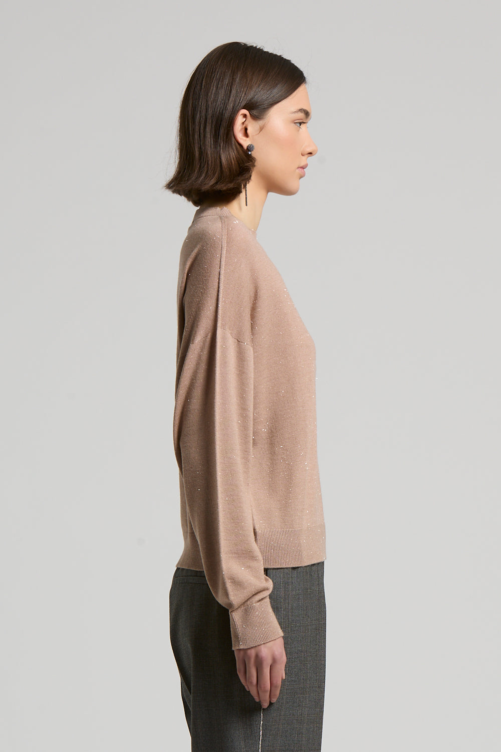 Peserico, maglia in lana lurex – immagine 3