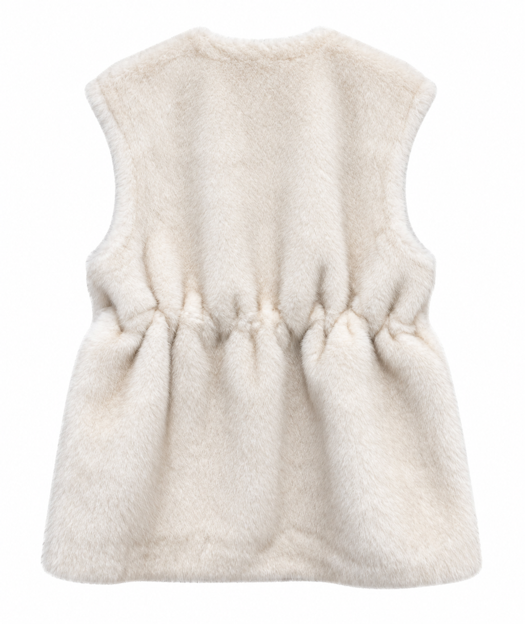 Urbancode, gilet in eco montone reversibile – immagine 2