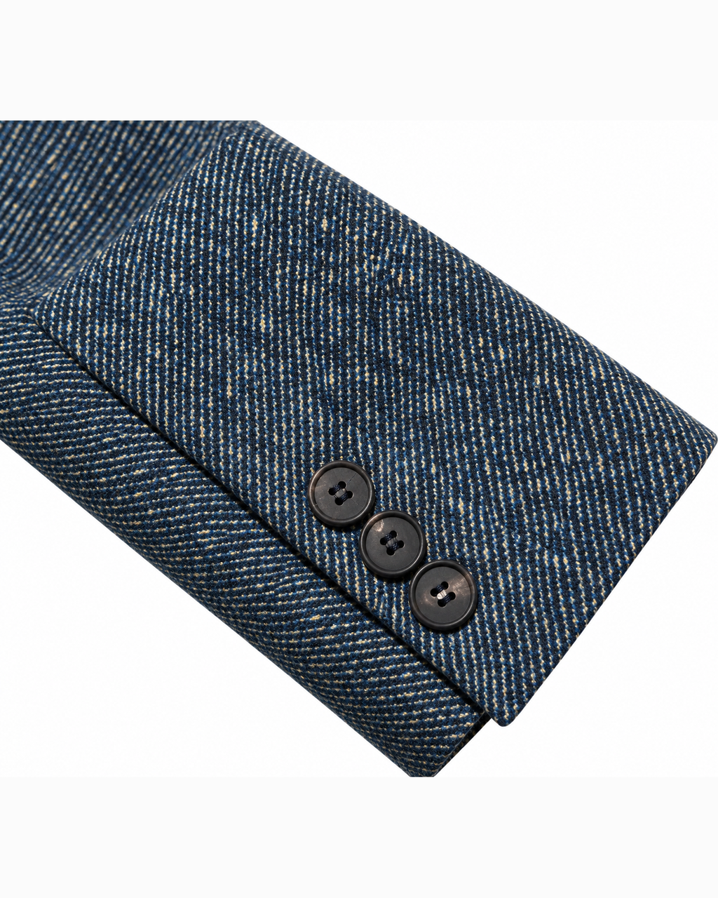 Goodmatch, blazer corto diagonal blu – immagine 5
