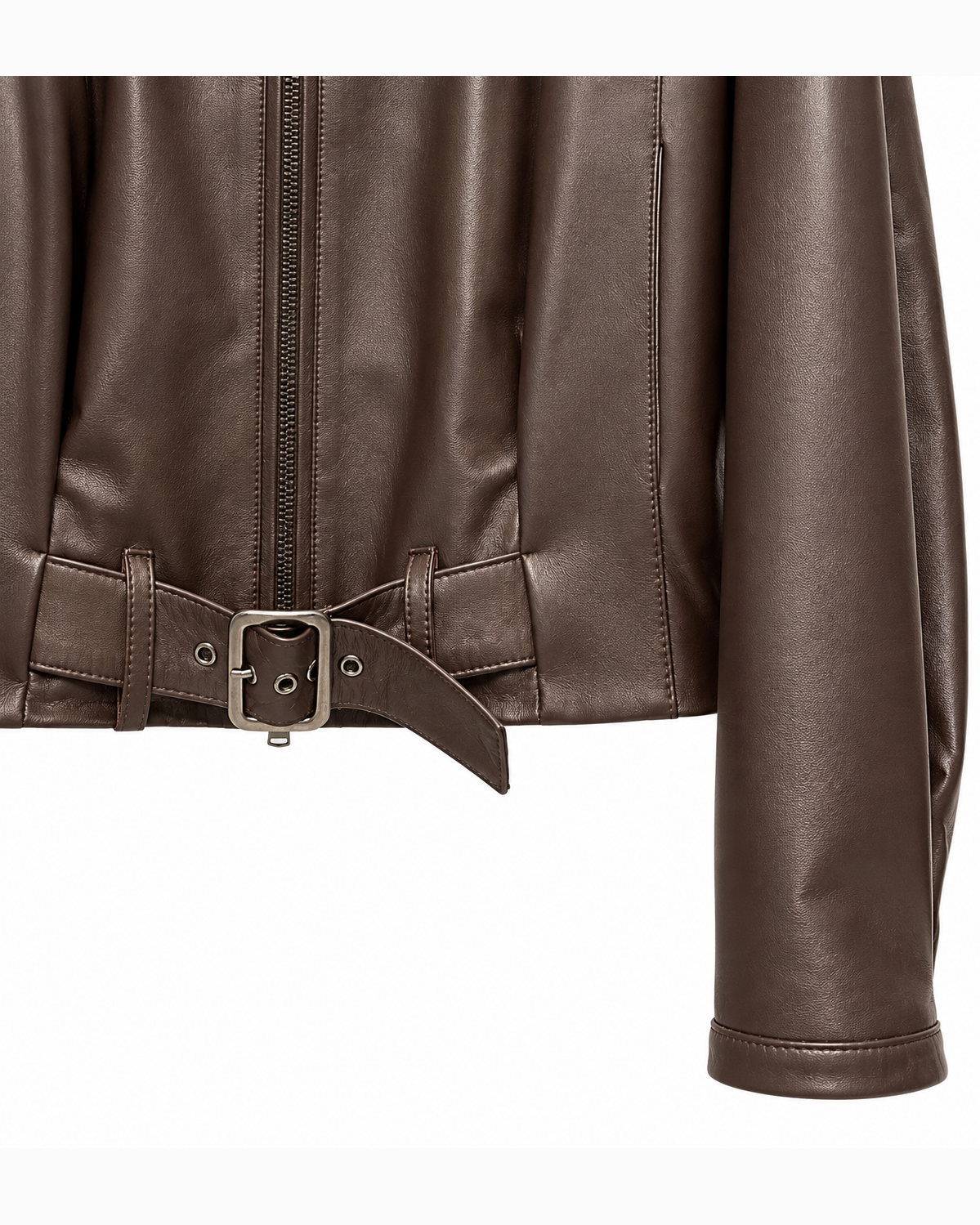 MySkin, bomber in pelle moro – immagine 3