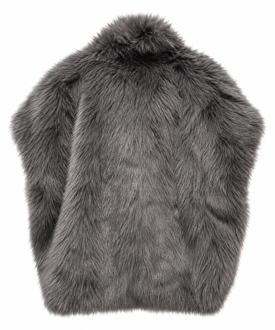 Betta Corradi, gilet oversize piombo – immagine 3