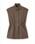 MeiMeiJ, gilet castagna