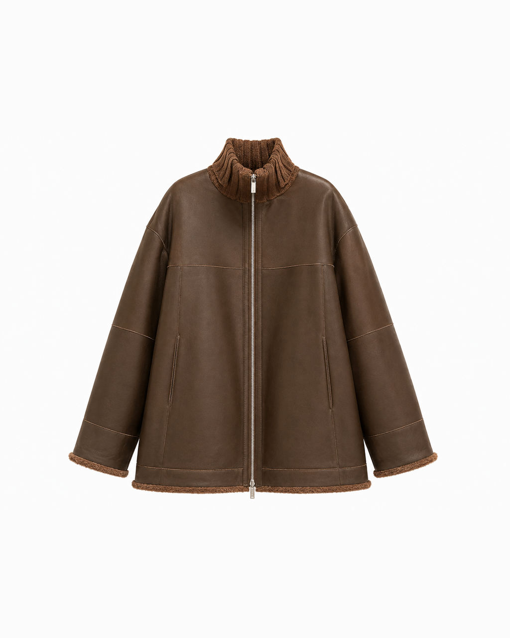 Gimo's, montone shearling reversibile – immagine 3
