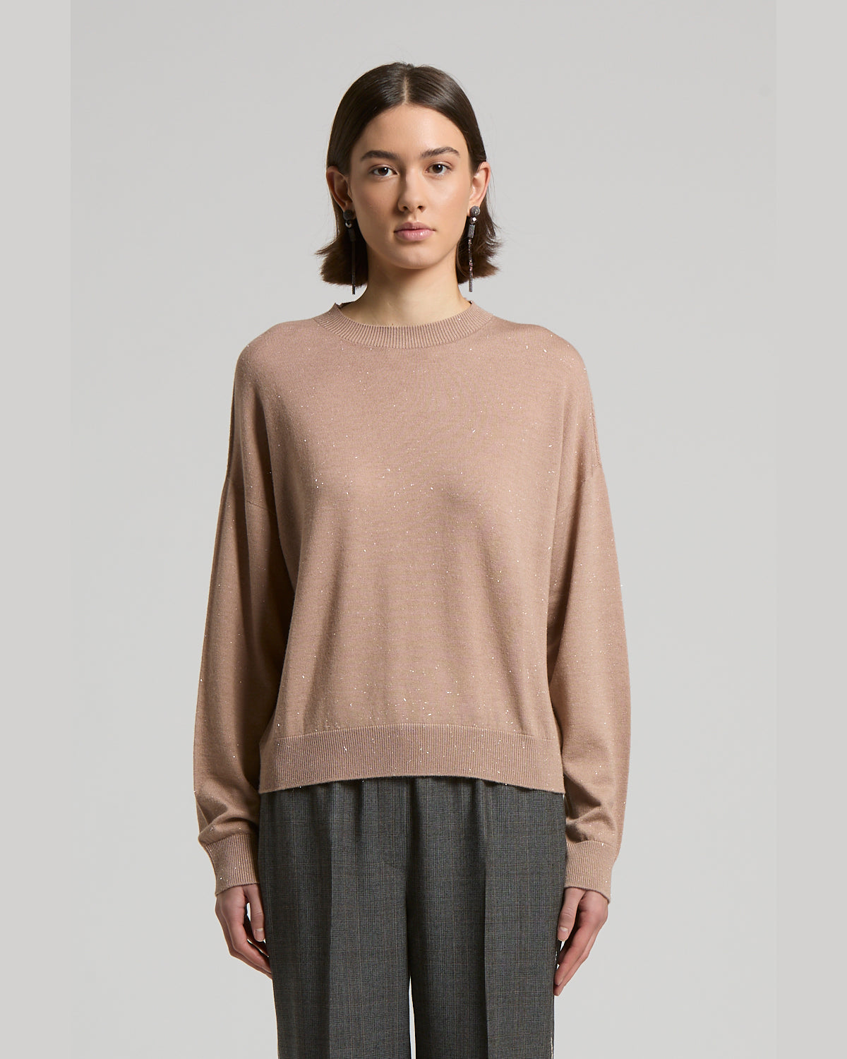 Peserico, maglia in lana lurex