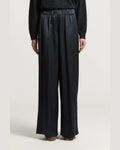 Peserico Easy, pantalone palazzo in raso di viscosa